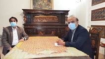 مدیریت حراست دانشگاه از موزه و مرکز اسناد وصال بازدید نمودند.